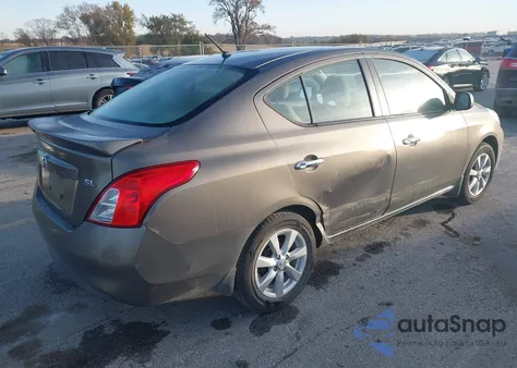 2013 Nissan Versa 1.6 Sl из США, поврежденный, VIN 3N1CN7AP4DL882174